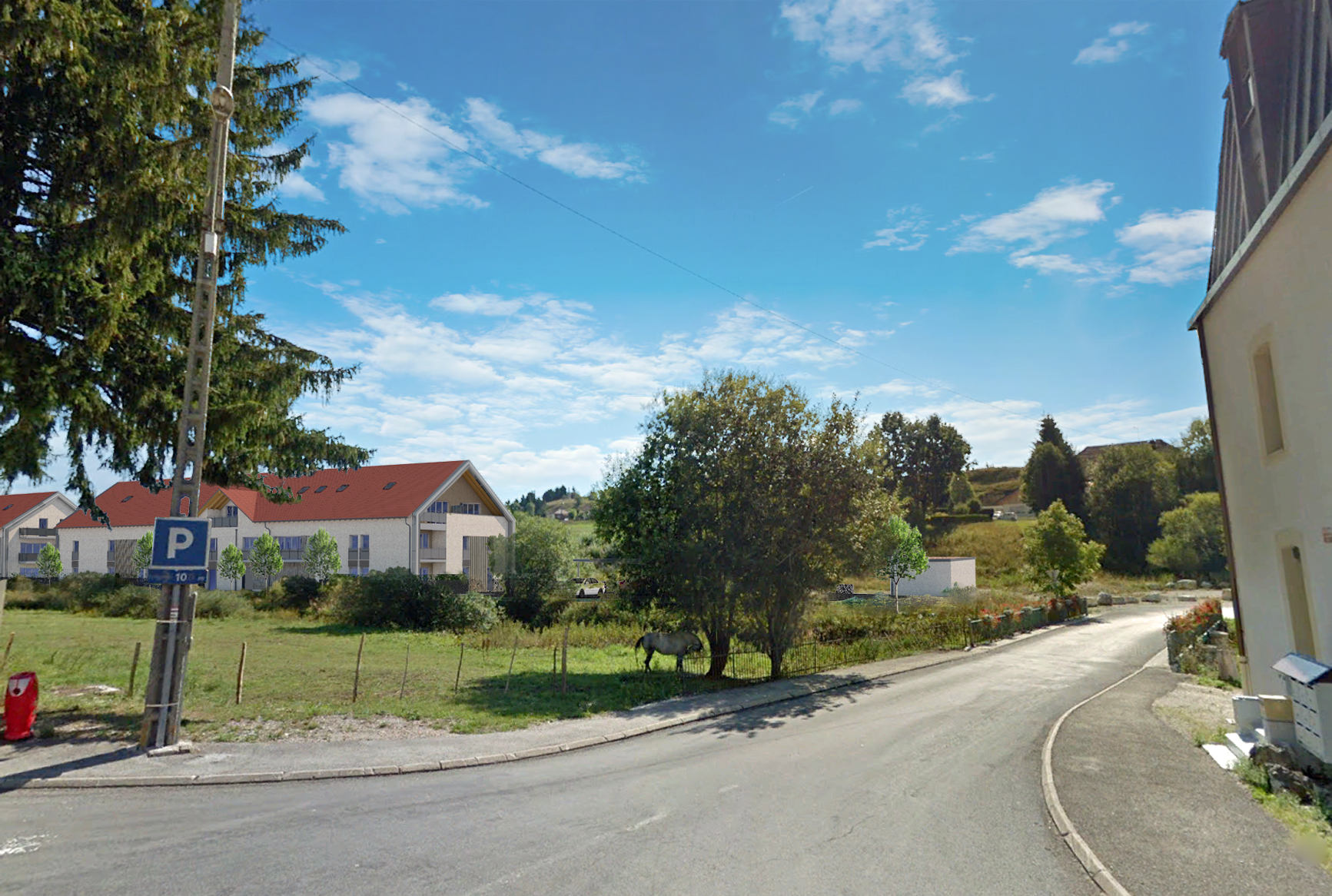 Construction de la Résidence Polar à Mouthe – deux immeubles collectifs sociaux de 29 logements conçus par ABC Architecture