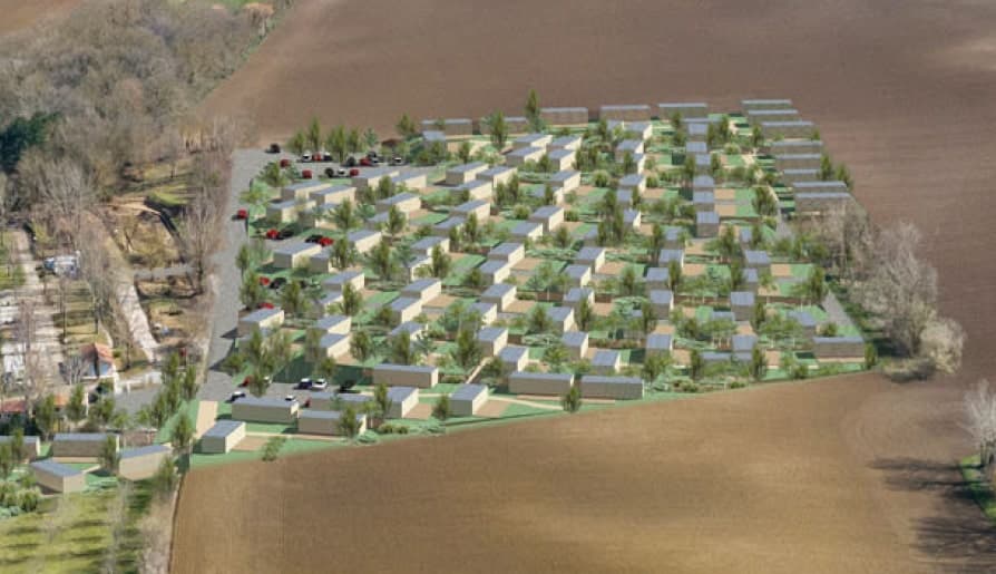 Construction du gymnase et de la salle polyvalente de Saint-Jory – projet ABC Architecture