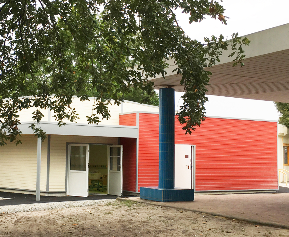 Extension de l’école Ernest de Boissières – salles d’enseignement, réfectoire et restaurant scolaire conçus par ABC Architecture
