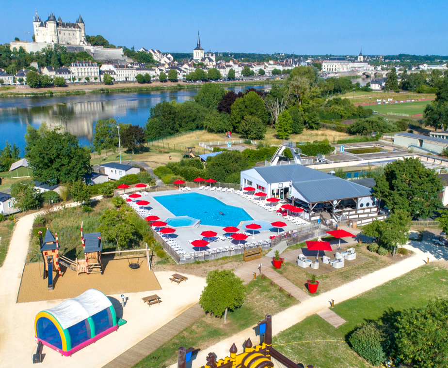 Aménagement du camping de l’île d’Offard à Saumur – valorisation des espaces communs et création de cheminements bois par ABC Architecture