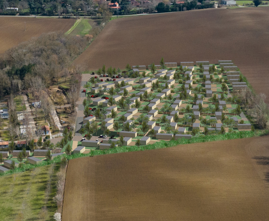 Aménagement du camping de la Thesauque – extension du site, création de 109 emplacements et intégration paysagère conçue par ABC Architecture