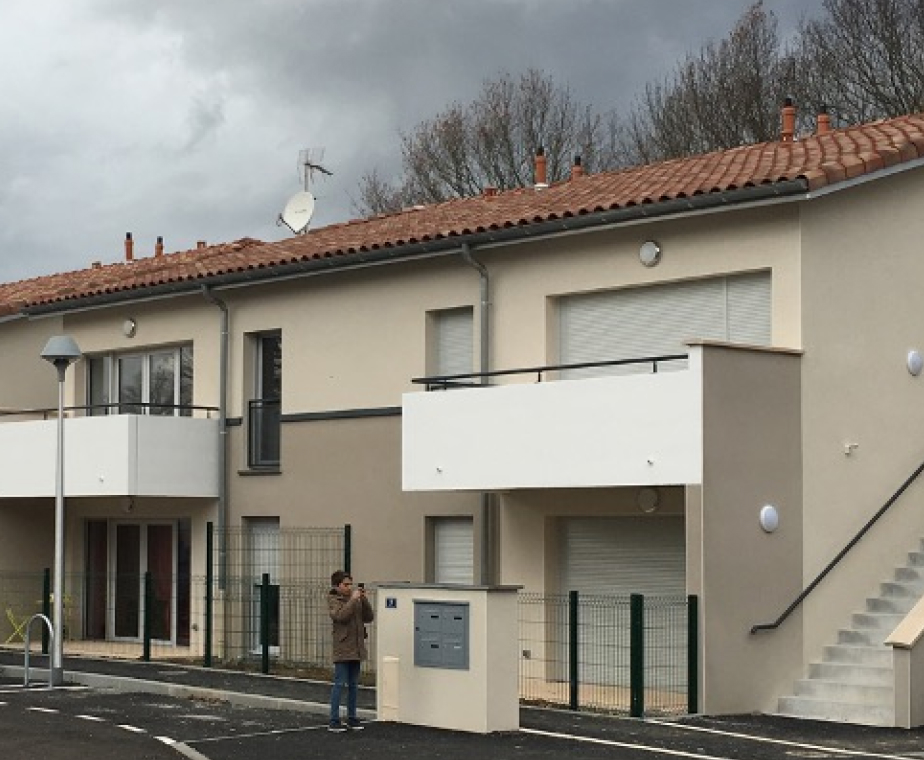 Construction de la Résidence Simone de Beauvoir à Feytiat – 46 logements sociaux conçus par ABC Architecture pour SCALIS