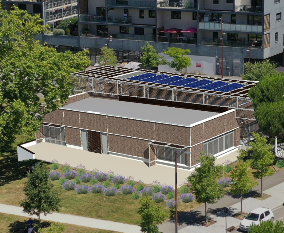 Concours pour la maison de quartier de Vidailhan à Balma – projet d’architecture bois et intégration urbaine signé ABC Architecture