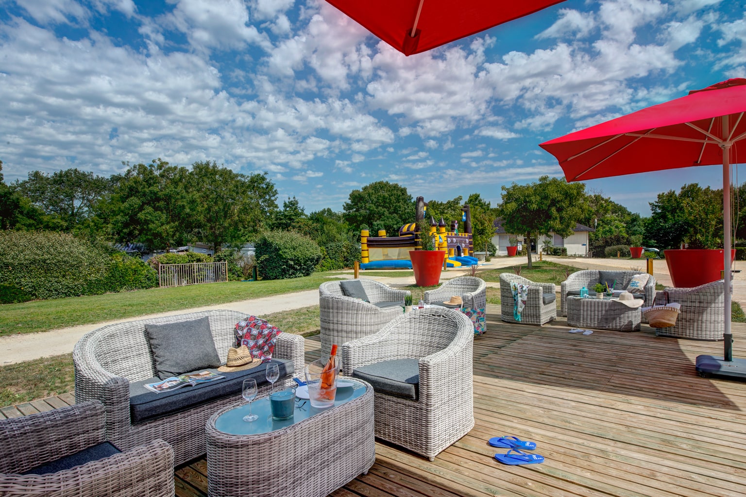 Aménagement du camping de l’île d’Offard à Saumur