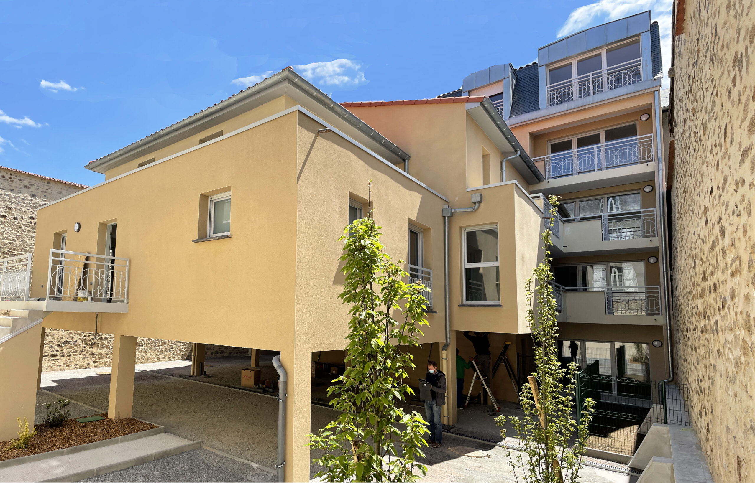 Construction de la Résidence La Manufacture à Limoges – 24 logements collectifs sociaux conçus par ABC Architecture pour Noalis