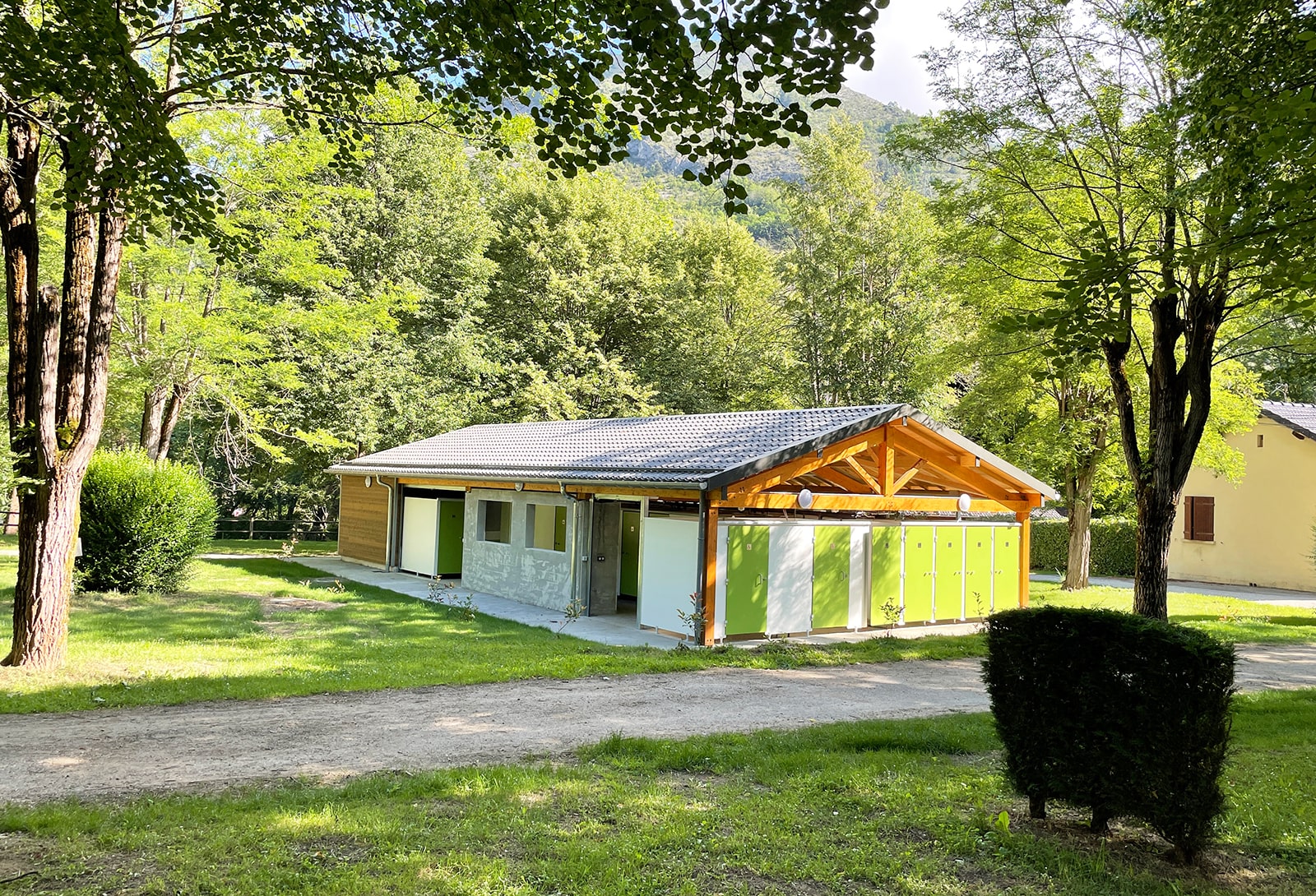 Aménagement du camping de la Bexanelle