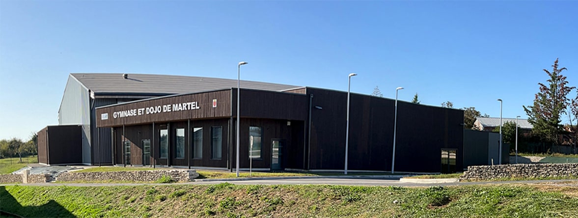 Construction d’un gymnase et d’un dojo à Martel