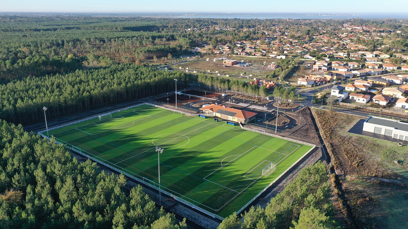 Construction d'une Plaine des sports à Audenge