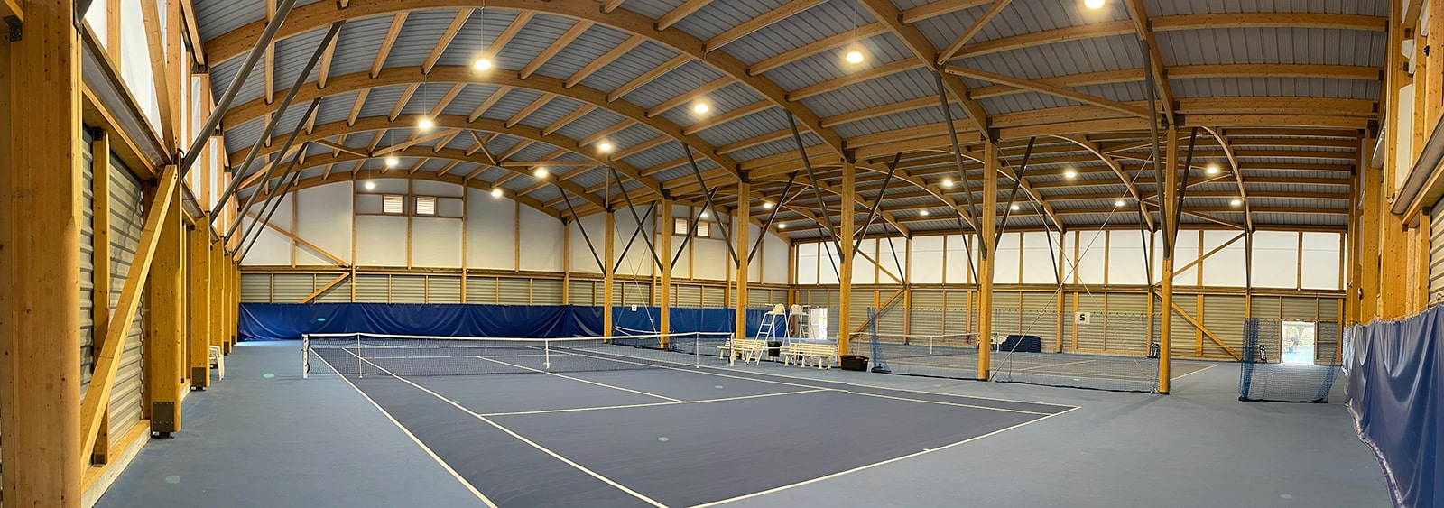 extension complexe tennistique Villaveyrac