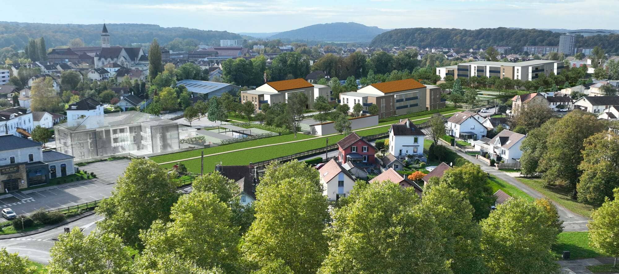 Construction d’un ensemble immobilier de 96 logements à Audincourt – résidence