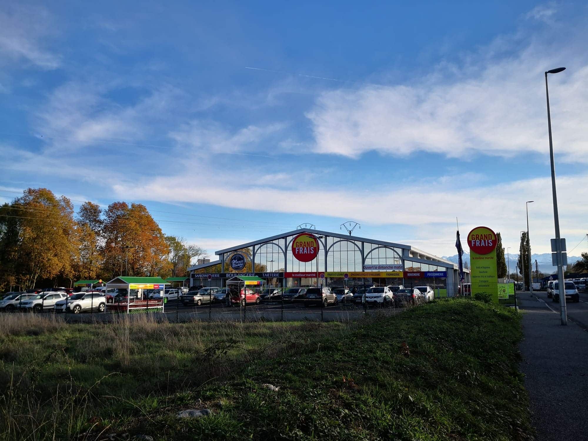 Construction du magasin Grand Frais à Tarbes